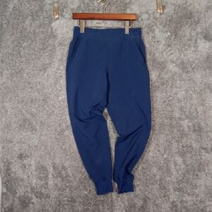 Lululemon Performance High Rise Jogger  Blue Gorpcore Running Gym Size 6